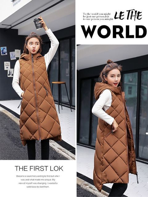 Women's Vests wholesale summer winter selling women's fashion casual warm jacket female bisic coats L195 220912