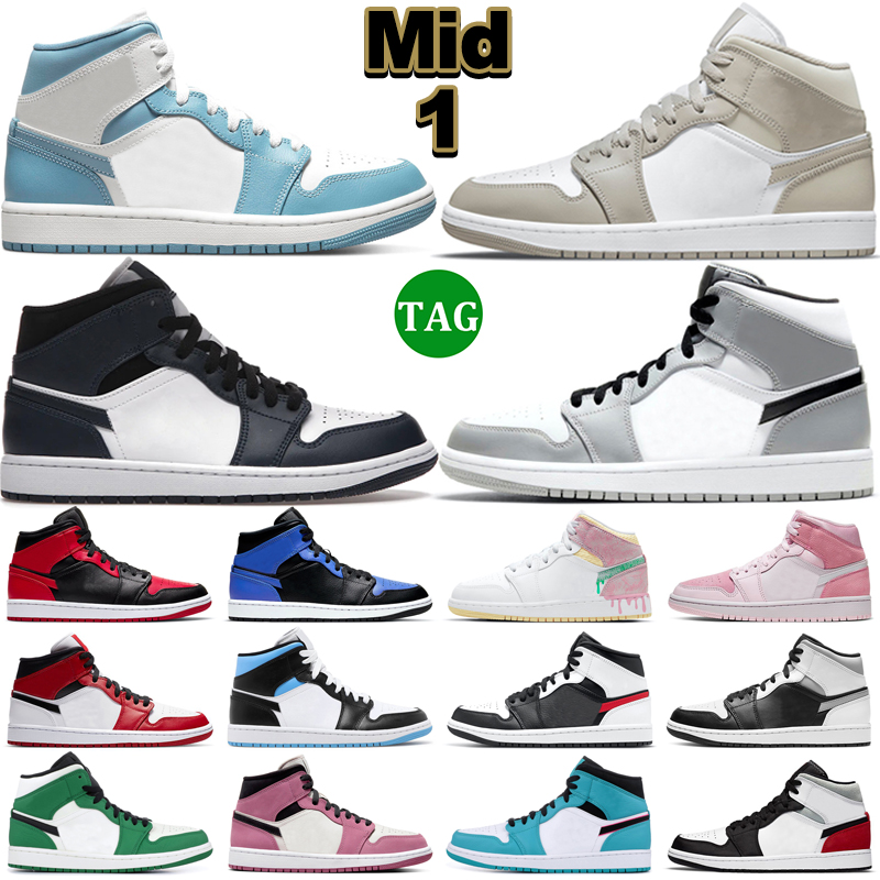 Jumpman 1 Mid Basketball Shoes 1s Men Women Linen Armory Navy Light Smoke Grey Digital Pink UNC Arctic Orange Pine Green Mens Trainer Sports, 20
Jumpman 1 Mid Basketball Shoes 1s Men Women Linen Armory Navy Light Smoke Grey Digital Pink UNC Arctic Orange Pine Green Mens Trainer Sports, 20