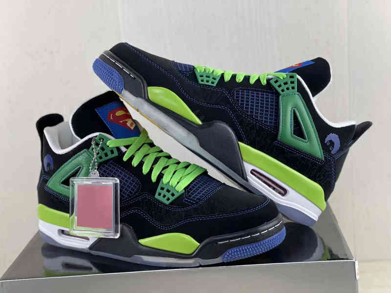 Hottest Authentic 4 Doernbecher DB Men Shoes Black Old Royal Electric Green White Outdoor Sports Sneakers With Original US7-13
Hottest Authentic 4 Doernbecher DB Men Shoes Black Old Royal Electric Green White Outdoor Sports Sneakers With Original US7-13