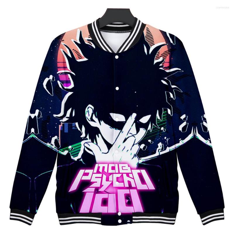 Men's Jackets Anime Mob Psycho 100 3D Print Baseball Jacket Men Bomber Outerwear Mobu Saiko Hyaku Kageyama Shigeo Uniform, 006
Men's Jackets Anime Mob Psycho 100 3D Print Baseball Jacket Men Bomber Outerwear Mobu Saiko Hyaku Kageyama Shigeo Uniform, 006