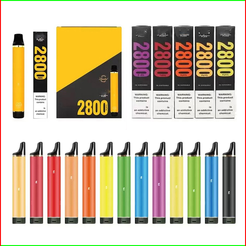 PUUF Flex Disposable E Cigarette Device Pod Kit 2800 Puffs vape 1500mAh Battery 10ml Prefilled Cartridges Pods Vape Pen PK 1600 Kits
PUUF Flex Disposable E Cigarette Device Pod Kit 2800 Puffs vape 1500mAh Battery 10ml Prefilled Cartridges Pods Vape Pen PK 1600 Kits
