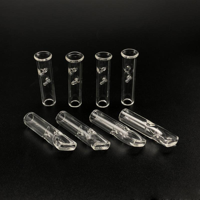 Cigarette Glass filter Tip Holder Smoking Mouth Tips Flat For Hookahs RAW Dry Herb Rolling Paper Tobacco