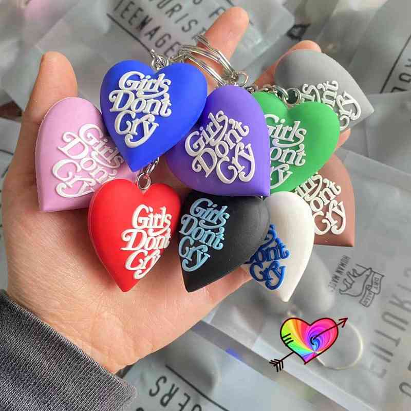 Keychains 2022 Girls Don't Cry Key Chains Men Women Multicolor Heart 1 1 Human Made Key Chain Plastic Modeling Accessories T220909
Keychains 2022 Girls Don't Cry Key Chains Men Women Multicolor Heart 1 1 Human Made Key Chain Plastic Modeling Accessories T220909