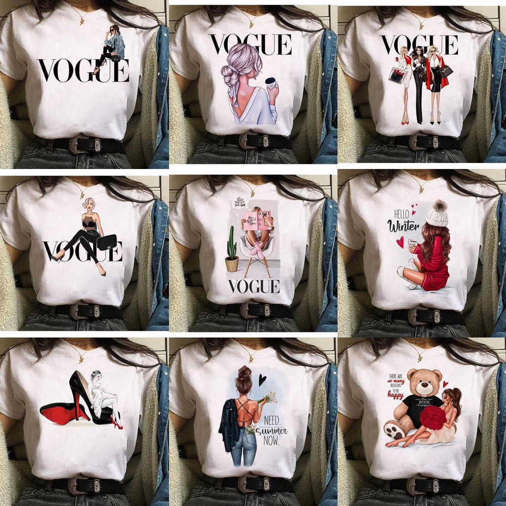 Summer White T-shirt for Women Tee Graphic Letter Printed Short Sleeve Sexy Tops Loose Outfit Casual Female Shirt XS 3XL 4XL, 218
Summer White T-shirt for Women Tee Graphic Letter Printed Short Sleeve Sexy Tops Loose Outfit Casual Female Shirt XS 3XL 4XL, 218