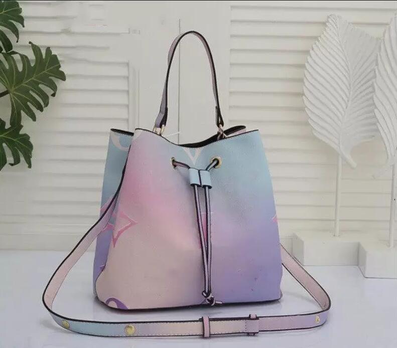 Summer Multicolor Gradient Bucket Bag NeoNoe Shoulder Bags Designer Womens Handbag Leather Travel Versatile Purse Crossbody Drawstring Backpack Cross Body Totes, Extra freight
Summer Multicolor Gradient Bucket Bag NeoNoe Shoulder Bags Designer Womens Handbag Leather Travel Versatile Purse Crossbody Drawstring Backpack Cross Body Totes, Extra freight