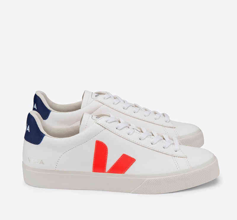 Dress Shoes French Veja Small White Shoes Couple Star Sports Shoes, Wine red tail / wine red v
