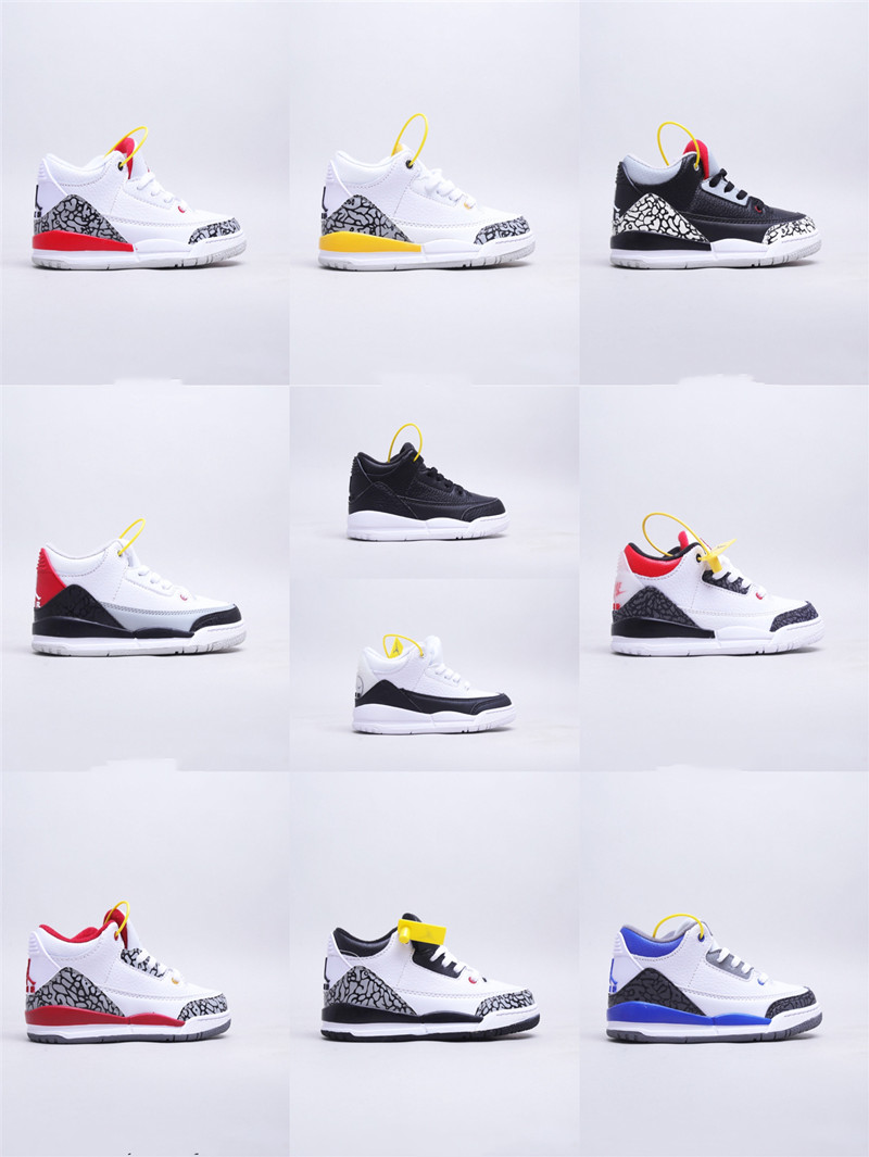 Kids 3 Basketball Shoes Black cat Toddler TD 3s Red Chicag Boys Girls kid shoe BasketBall Pour Enfants Athletic Outdoor Sneakers size 26-35
Kids 3 Basketball Shoes Black cat Toddler TD 3s Red Chicag Boys Girls kid shoe BasketBall Pour Enfants Athletic Outdoor Sneakers size 26-35