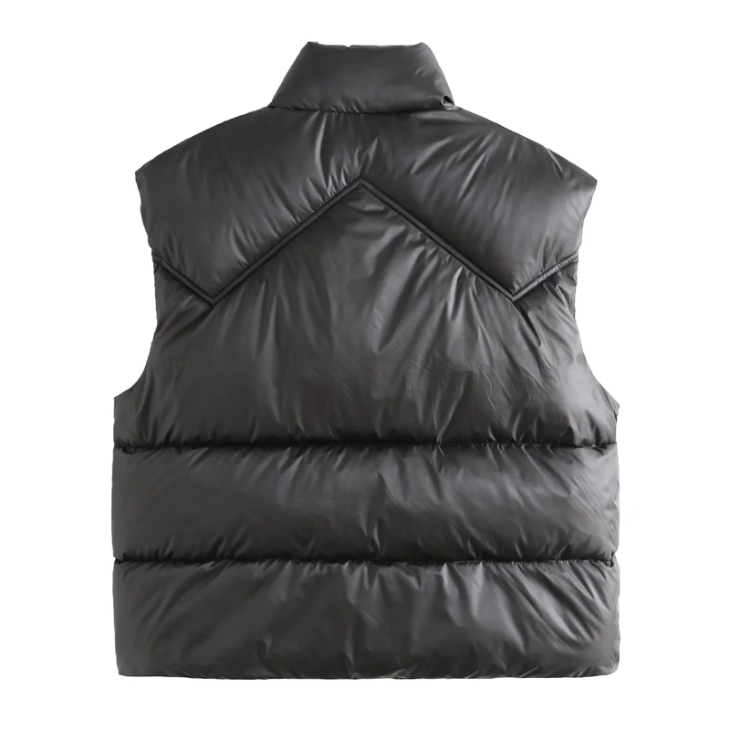 Women's Vests Womens Parkas Vest Jackets Coats Green With Zipper Jacket Female Casual Fashion Waistcoat Ladies Sleeveless Solid Woman Outwear 220