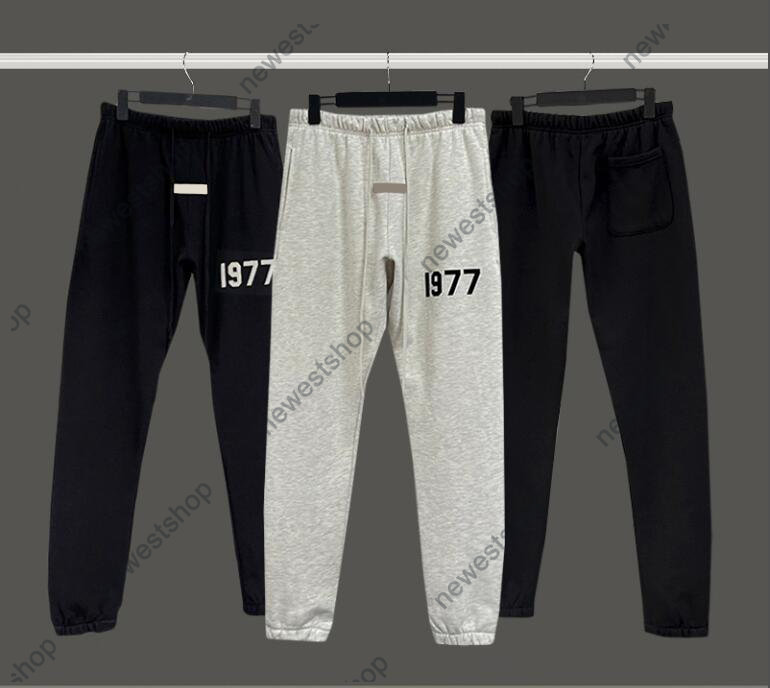 2022 designer streetwear mens womens pants classic letter print loose silicon Drawstring oversize trousers high street sweatpants Joggers Sports hip hop pant