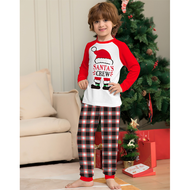Family Matching Outfits Year Christmas Family Matching Pajamas Outfits Father Mother Kids Santa Claus Clothing Set Couples Family Members Look 220913
