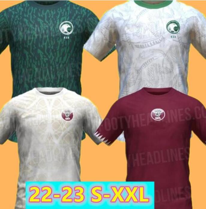 22 23 Qatar Soccer Jerseys 2023 SAUDI ARABIA Camisetas De Futbol home away third Men Adult short sleeve Football Shirt Uniforms top 22 23 national team
22 23 Qatar Soccer Jerseys 2023 SAUDI ARABIA Camisetas De Futbol home away third Men Adult short sleeve Football Shirt Uniforms top 22 23 national team