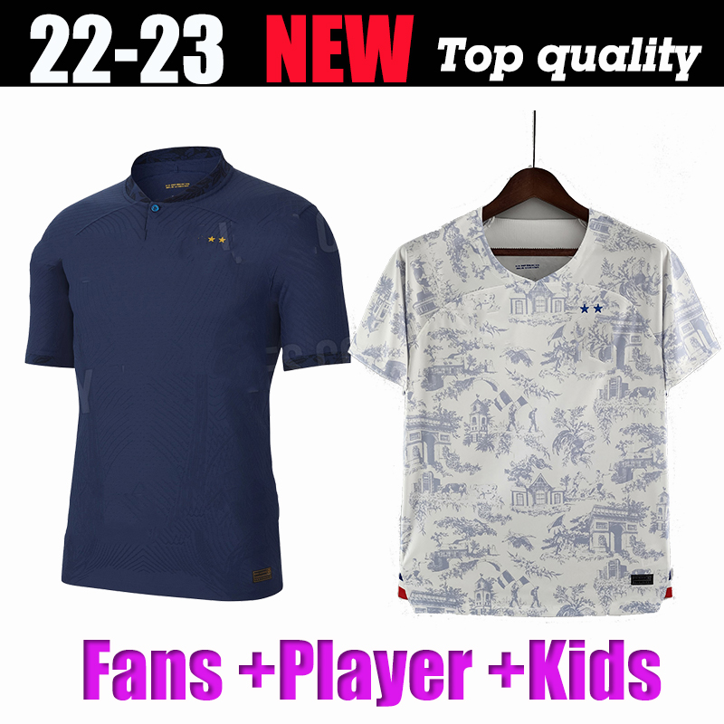 French club Full Sets 2022 soccer jersey BENZEMA MBAPPE GRIEZMANN 2023 World POGBA cup GIROUD KANTE Maillot de foot equipe Maillots kids kit women Men football shirt
French club Full Sets 2022 soccer jersey BENZEMA MBAPPE GRIEZMANN 2023 World POGBA cup GIROUD KANTE Maillot de foot equipe Maillots kids kit women Men football shirt