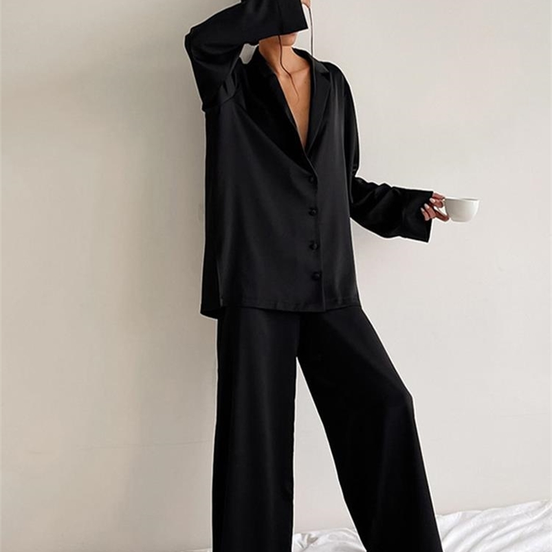 Women's Two Piece Pants Women's V-neck Cardigans Pants Set Elegant Long Sleeve Comfortable Shirt Pant Two Pieces Suit Female Summer Lady Out