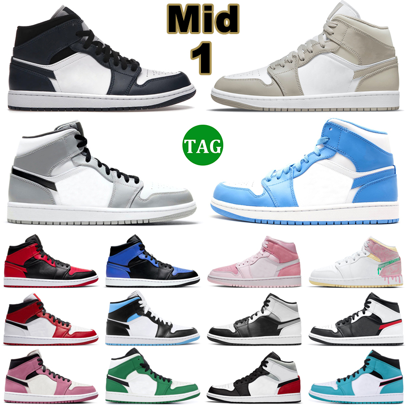 Jumpman 1 Mid Basketball Shoes Men Women 1s Linen Armory Navy UNC Light Smoke Grey Digital Pink Arctic Orange Chicago Mens Trainers Outdoor, 25
Jumpman 1 Mid Basketball Shoes Men Women 1s Linen Armory Navy UNC Light Smoke Grey Digital Pink Arctic Orange Chicago Mens Trainers Outdoor, 25