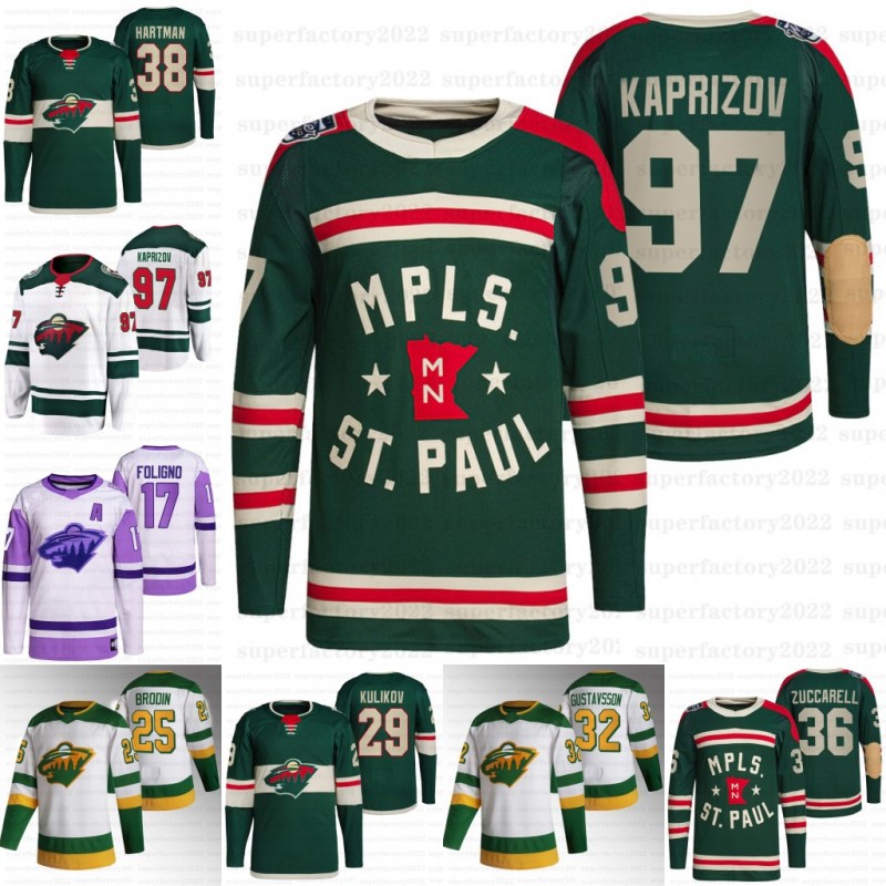 97 2022 Winter Classic Jersey 97 Kirill kaprizov Jared Spurgeon Kevin Fiala Cam Talbot Matt Dumba Tyson Jost Mats Zuccarello Joel Marc-Andre Fleury Minnesota Wild, 2022 reverse retro mens s-xxxl
97 2022 Winter Classic Jersey 97 Kirill kaprizov Jared Spurgeon Kevin Fiala Cam Talbot Matt Dumba Tyson Jost Mats Zuccarello Joel Marc-Andre Fleury Minnesota Wild, 2022 reverse retro mens s-xxxl