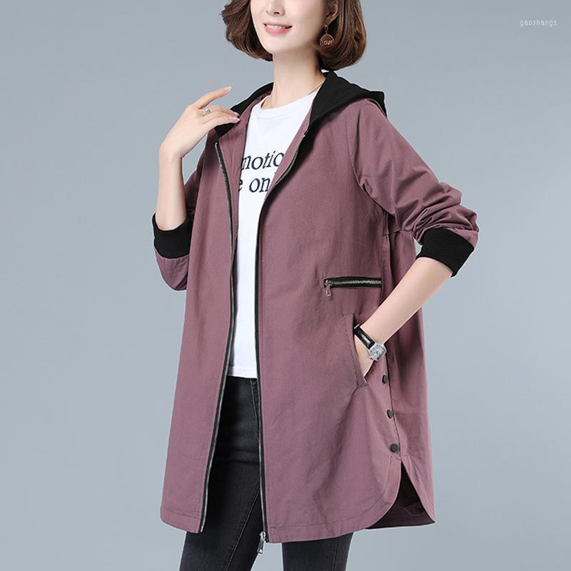 Women's Trench Coats Women's 2022 Autumn Women Windbreaker Jacket Casual Fashion Female Basic Coat Pocket Long Sleeve Loose Hooded, Black
Women's Trench Coats Women's 2022 Autumn Women Windbreaker Jacket Casual Fashion Female Basic Coat Pocket Long Sleeve Loose Hooded, Black