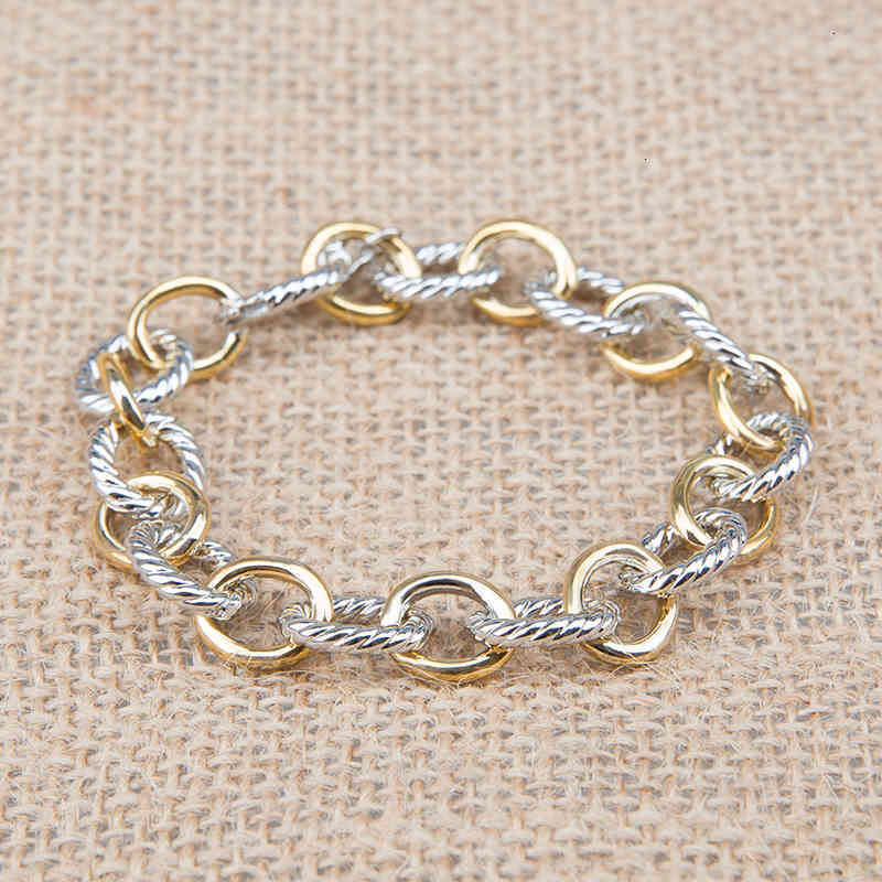 Bracelet Mens 18K Gold Bracelets Bangles Charm Jewelry Women Bracelet 925 Accessories Silver Braided Chain Designer Fashion 19CM 21CM Copper Gift
Bracelet Mens 18K Gold Bracelets Bangles Charm Jewelry Women Bracelet 925 Accessories Silver Braided Chain Designer Fashion 19CM 21CM Copper Gift