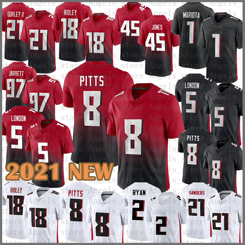 Marcus Mariota Football Jersey Desmond Ridder Kyle Pitts Drake London Deion Jones A.J. Terrell Jr. Ridley Atlantas Falcon Deion Sanders Justin Shaffer Mykal Walker, Mens-lieying
Marcus Mariota Football Jersey Desmond Ridder Kyle Pitts Drake London Deion Jones A.J. Terrell Jr. Ridley Atlantas Falcon Deion Sanders Justin Shaffer Mykal Walker, Mens-lieying