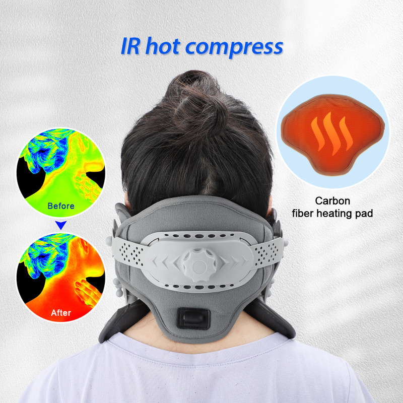 Body Braces Supports Heating Neck Cervical Traction Compress Adjustable Collar Spine Cervicale Care Pain Relief Posture Corrector Support 220913