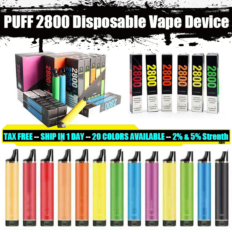 Delivery Duty Paid E Cigarette PUFF 2800 Puffs Flex Disposable Vape Pen Device Device 2% 5% 1500mAh Battery 10ml Prefilled Cartridge Fliex
Delivery Duty Paid E Cigarette PUFF 2800 Puffs Flex Disposable Vape Pen Device Device 2% 5% 1500mAh Battery 10ml Prefilled Cartridge Fliex