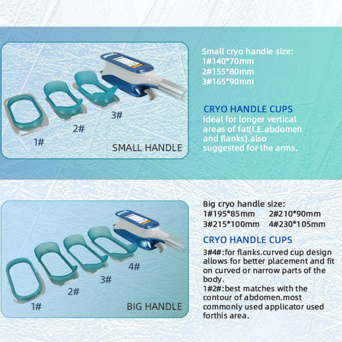 Portable Cryolipolysis Professional Machine Cryolipolise Cool Technology Fat Removal Device