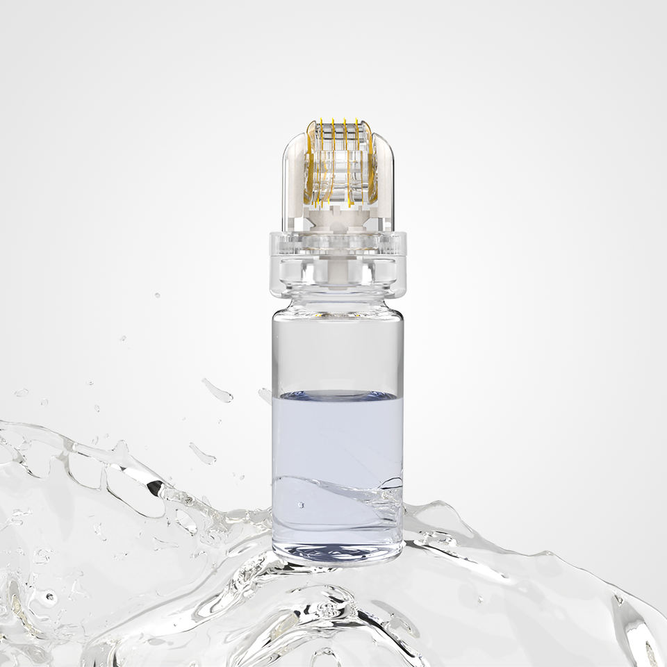 New Packing Hydra Roller 64 Serum Applicator Aqua Gold Microchannel MESOTHERAPY Tappy Nyaam Nyaam Fine Touch Microneedle Roller
New Packing Hydra Roller 64 Serum Applicator Aqua Gold Microchannel MESOTHERAPY Tappy Nyaam Nyaam Fine Touch Microneedle Roller
