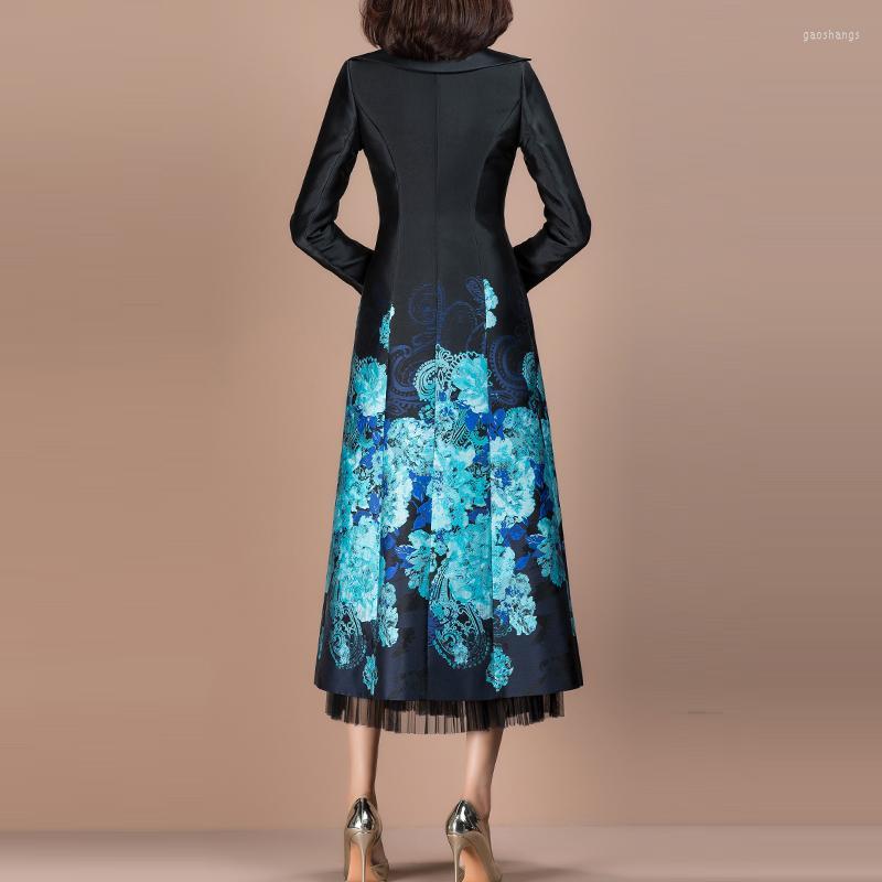 Women' Trench Coats Spring Autumn Casual Lady' Flower Print Long Coat For Women Women, Black
Women' Trench Coats Spring Autumn Casual Lady' Flower Print Long Coat For Women Women, Black