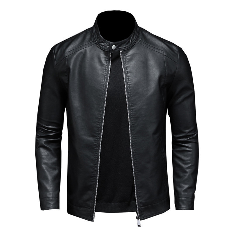 Men's Leather Faux -selling Collection of leather jacket/ jacket men's autumn winter motorcycle coat 5XL / faux PU Coat 220913