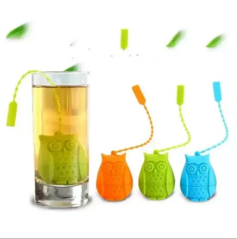 Silicone Owl Tea Strainer Cute Tea Bags Food Grade Creative loose-leaf Tea Infuser Filter Diffuser Fun Accessories Wholesale
Silicone Owl Tea Strainer Cute Tea Bags Food Grade Creative loose-leaf Tea Infuser Filter Diffuser Fun Accessories Wholesale