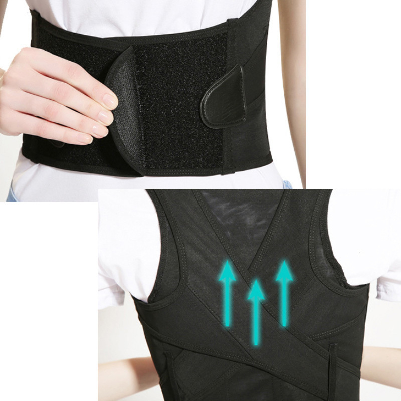 Body Braces Supports Adjustable Back Posture Corrector Corset Adult Clavicle Spine Shoulder Lumbar Brace Trainer Health Care 220913
