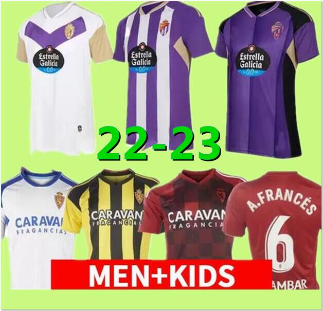 22 23 Real Zaragoza Valladolid Soccer jerseys FRAN GAMEZ 2022 POMBO KAGAWA Football shirts KIDS away camiseta de futbol Weissman FEDE Sergi Guardiola oscar third esw
22 23 Real Zaragoza Valladolid Soccer jerseys FRAN GAMEZ 2022 POMBO KAGAWA Football shirts KIDS away camiseta de futbol Weissman FEDE Sergi Guardiola oscar third esw