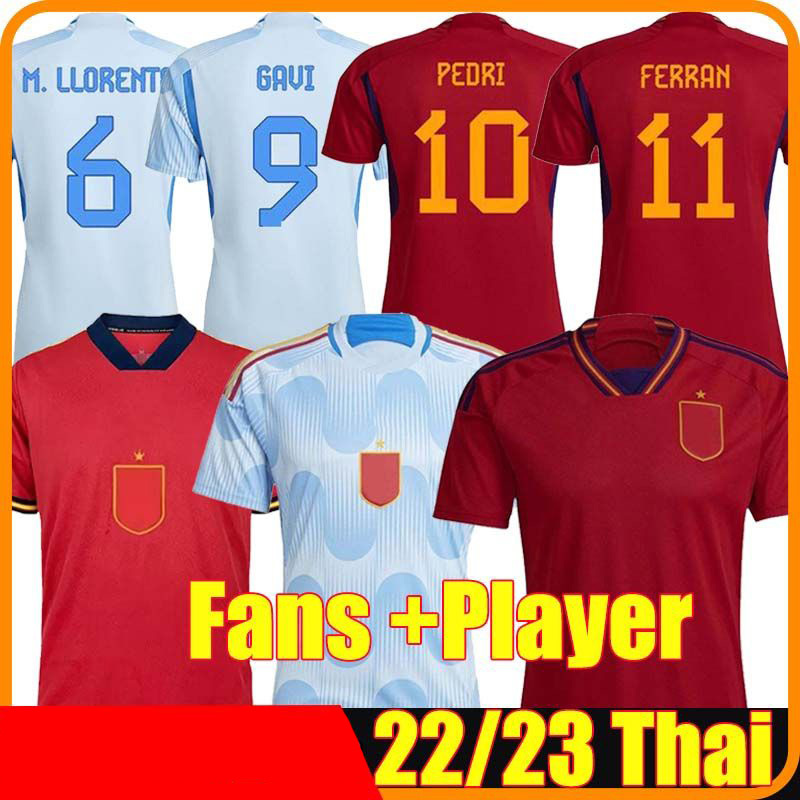 Champion Quality World Cup Shirt Spain Football Tees Pedri Ferran Camiseta Espana Torres Fans Tops Morata 2022 Gavi Maillot Ansu Fati Azpilicueta Ninos Kit, Kids away
Champion Quality World Cup Shirt Spain Football Tees Pedri Ferran Camiseta Espana Torres Fans Tops Morata 2022 Gavi Maillot Ansu Fati Azpilicueta Ninos Kit, Kids away