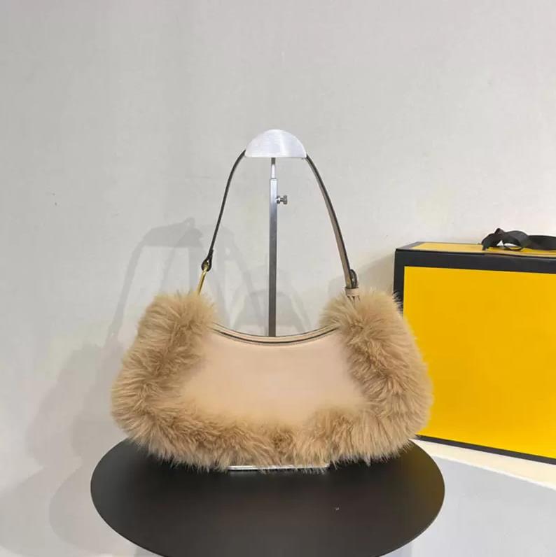 Fluffy Desinger Bags Fashion Womens Handbags Shoulder Bag with Fur Vintage Axillary Tote High Quality with Box, Brown
Fluffy Desinger Bags Fashion Womens Handbags Shoulder Bag with Fur Vintage Axillary Tote High Quality with Box, Brown
