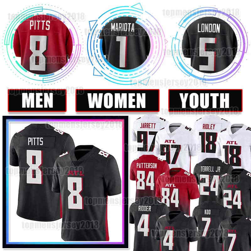 Kyle Pitts Football Jersey Ridley Marcus Mariota A.J. Terrell Jr Drake London Younghoe Koo Atlantas Falcon Cordarrelle Patterson Dee Alford Grady Jarrett Deion Jones, New men {s-xxxl} lieying
Kyle Pitts Football Jersey Ridley Marcus Mariota A.J. Terrell Jr Drake London Younghoe Koo Atlantas Falcon Cordarrelle Patterson Dee Alford Grady Jarrett Deion Jones, New men {s-xxxl} lieying