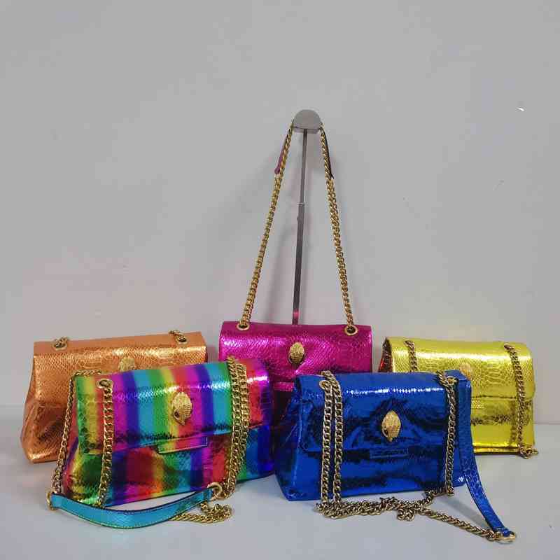 Kurt Bags Cross Body Chain Bag Kurt Women's Shoulder bag Metal Eagle Head Hand Pu Bright Leather Messenger Bird Carving Handbag 220913Zhouzhoubao123, Rainbow-without logo
Kurt Bags Cross Body Chain Bag Kurt Women's Shoulder bag Metal Eagle Head Hand Pu Bright Leather Messenger Bird Carving Handbag 220913Zhouzhoubao123, Rainbow-without logo