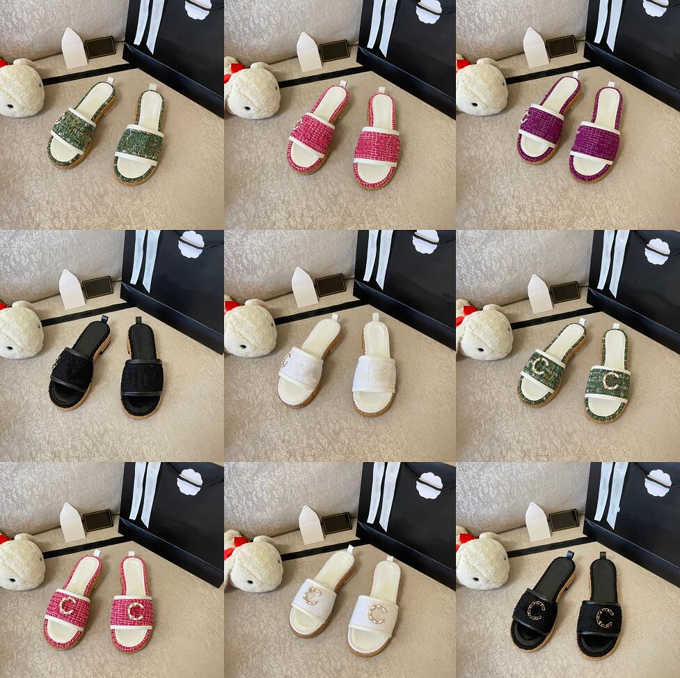 Classic Weave Slippers Designer Sheepskin Lining Leisure Shoes Fashion Chain Letter Sandal Women Summer Outdoor Thick-Soled Sandals Sandy Beach Slipper, Not for individual sale
Classic Weave Slippers Designer Sheepskin Lining Leisure Shoes Fashion Chain Letter Sandal Women Summer Outdoor Thick-Soled Sandals Sandy Beach Slipper, Not for individual sale