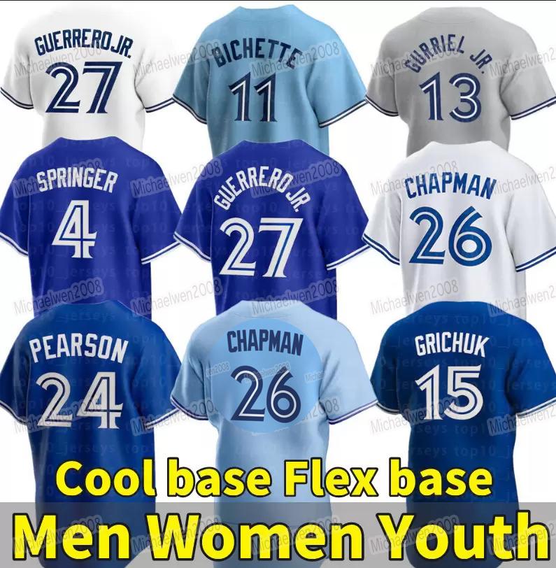 27 Vladimir Guerrero Jr. Jersey Matt Chapman Bo Bichette George Springer Bradley Zimmer Raimel Tapia Cavan Biggio Lourdes Gurriel Jr. Gosuke Katoh, Youth cool base5
27 Vladimir Guerrero Jr. Jersey Matt Chapman Bo Bichette George Springer Bradley Zimmer Raimel Tapia Cavan Biggio Lourdes Gurriel Jr. Gosuke Katoh, Youth cool base5