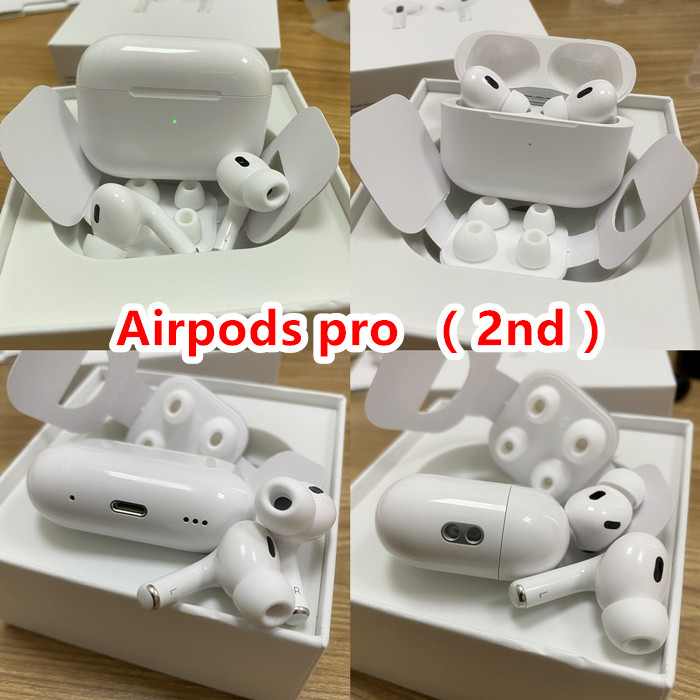 New 2nd generation For Airpods pro 2 Earphones H2 Chip GPS Rename Wireless Earbuds Bluetooth Headphones Air pods pro 3 headsets, White
New 2nd generation For Airpods pro 2 Earphones H2 Chip GPS Rename Wireless Earbuds Bluetooth Headphones Air pods pro 3 headsets, White