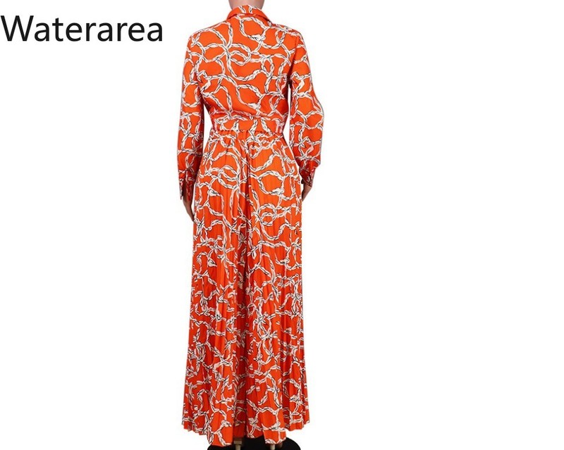 Women's Two Piece Pants Waterarea Print Pleated Female Suit Long Sleeves Shirt with Wide Leg Pants Suit Casual Two Piece Set Sexy Outfits for Wom