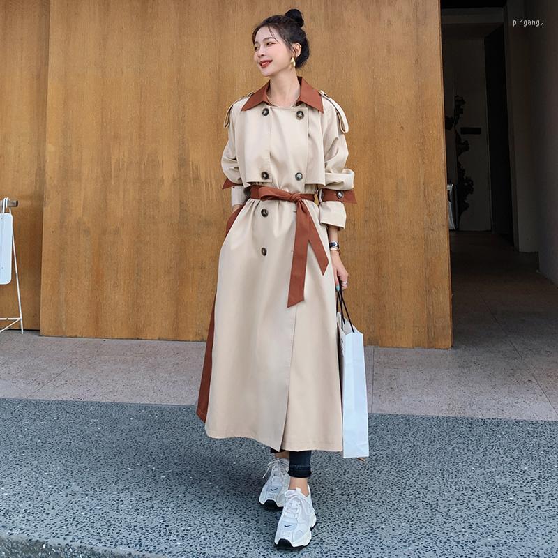 Women' Trench Coats Women' Spring Windbreaker Long Jacket Autumn Big Size Ladies Cloak Loose Casual Cotton Orange Wear A Belt Coat, Photo color
Women' Trench Coats Women' Spring Windbreaker Long Jacket Autumn Big Size Ladies Cloak Loose Casual Cotton Orange Wear A Belt Coat, Photo color