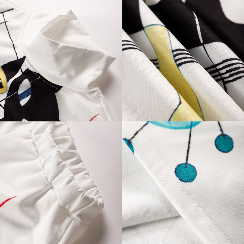 Women's Two Piece Pants Women Casual Tie Dye Two Piece Sets Turtleneck Long Sleeve Sweater And Trouser Suits Spring Autumn Female Knitted Warm Tr