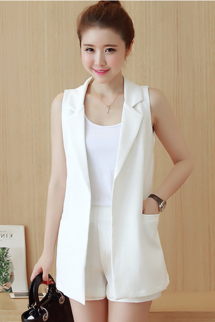 Women's Vests Good Quality Elegant Women Vest Jacket Office Work Casual Slim Blazer Sleeveless Lady Suit Vest Coat with Lining 220913