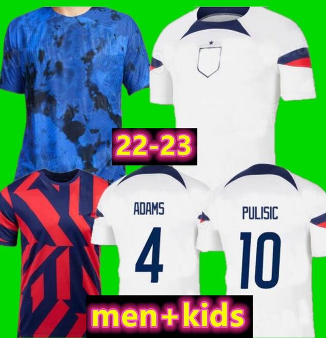 2022 PULISIC USAS soccer jersey men kids kits united states 22 23 world football shirt cups thailand 2023 REYNA McKENNIE MORRIS DEST YEDLIN Llanez ADAMS HOME AWAY, 2021 away+wc patch
2022 PULISIC USAS soccer jersey men kids kits united states 22 23 world football shirt cups thailand 2023 REYNA McKENNIE MORRIS DEST YEDLIN Llanez ADAMS HOME AWAY, 2021 away+wc patch
