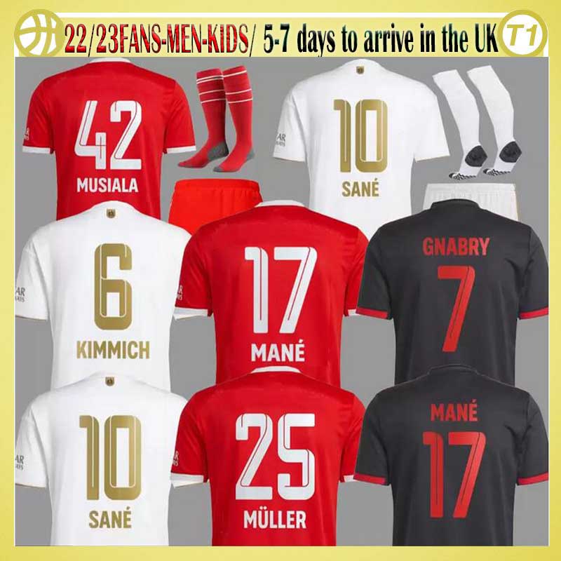 DE LIGT soccer jersey 22 23 MANE SANE HERNANDEZ MUNICH GNABRY GORETZKA COMAN MULLER DAVIES KIMMICH football shirt Men Kids kit 2022 2023 uniforms third, Away+player version
DE LIGT soccer jersey 22 23 MANE SANE HERNANDEZ MUNICH GNABRY GORETZKA COMAN MULLER DAVIES KIMMICH football shirt Men Kids kit 2022 2023 uniforms third, Away+player version