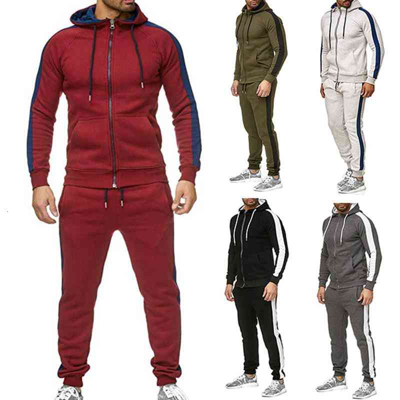 Men's Clothing Tracksuits Mens Fashion Color Block Sweater Sportswear Plus Size Jogger Sporting Suit Men Sweat Suits Set -3xl 2021, 01
Men's Clothing Tracksuits Mens Fashion Color Block Sweater Sportswear Plus Size Jogger Sporting Suit Men Sweat Suits Set -3xl 2021, 01