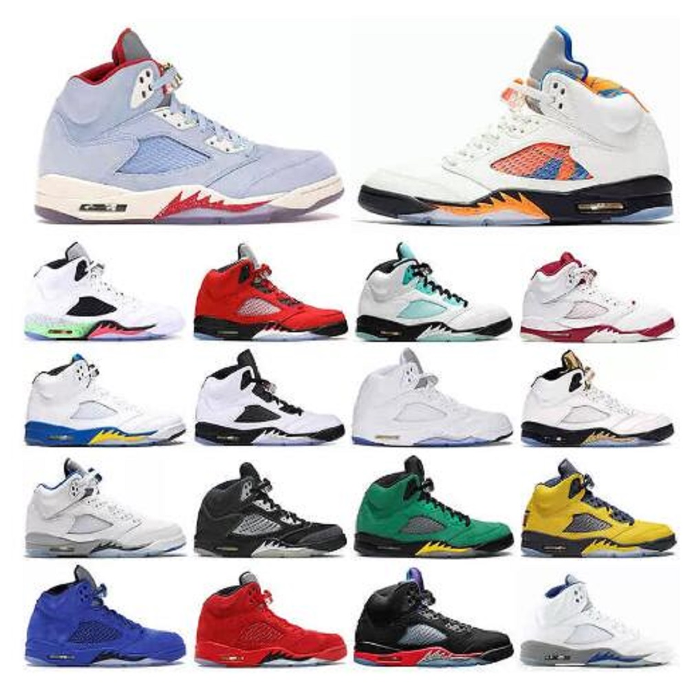 Basketball Shoes Sports Sneakers Concord Green Bean Racer Blue Raging Red Shattered Backboard Moonlight Fire Mens For Men 5S 5 Jumpman What The Stealth 2.0, # 18
Basketball Shoes Sports Sneakers Concord Green Bean Racer Blue Raging Red Shattered Backboard Moonlight Fire Mens For Men 5S 5 Jumpman What The Stealth 2.0, # 18
