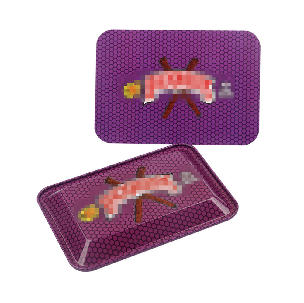 Two-sided Printed Cartoon Smoking Tobacco Rolling Tray Metal Cigarette Tobacco Disc Tinplate 180 x 120mm Herb Handroller
Two-sided Printed Cartoon Smoking Tobacco Rolling Tray Metal Cigarette Tobacco Disc Tinplate 180 x 120mm Herb Handroller