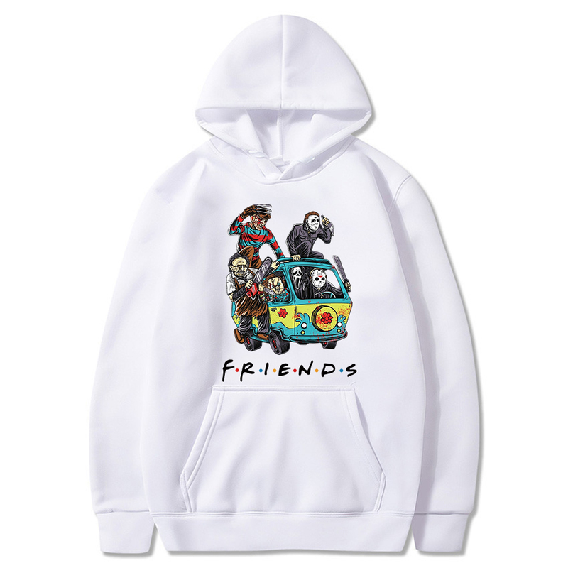 Men s Hoodies Sweatshirts Halloween Horror Friends Pennywise Michael Myers Jason Pullover Autumn Unisex 220914