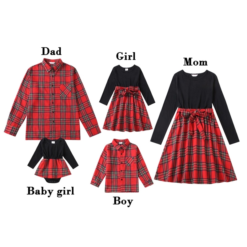 Family Matching Outfits Family Matching Clothes Mother Father And Children Betis Daddy Boys Shirt Mom Daughter Equal Dresses Nick Baby Girls Kids Outf