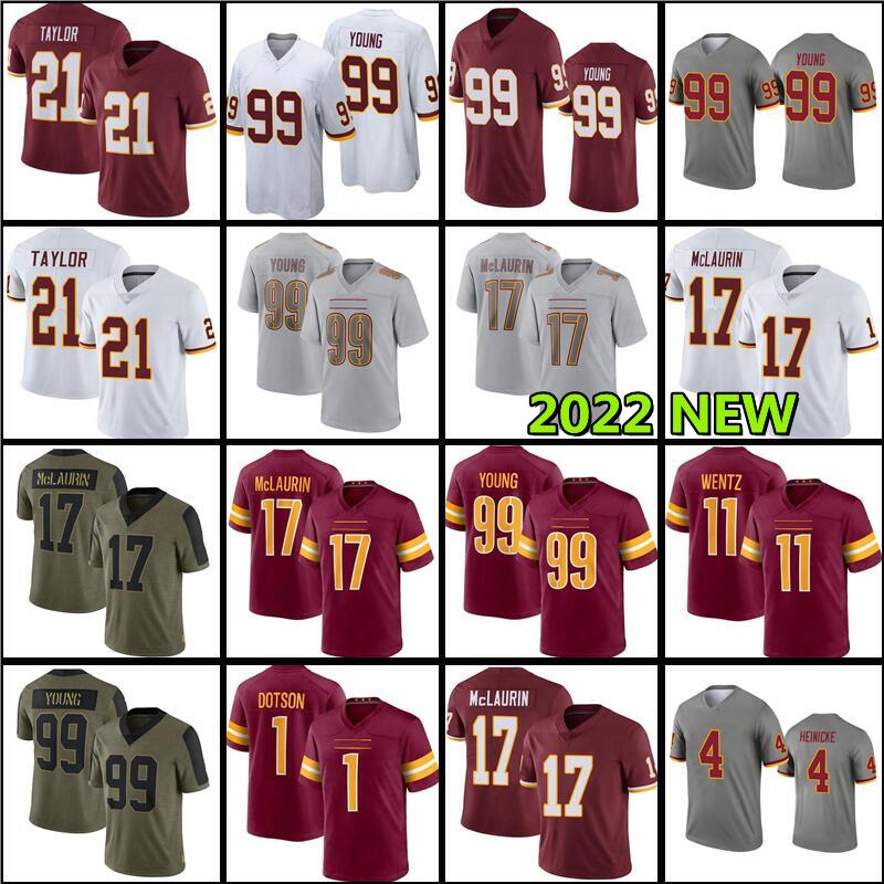 Washingtons 99 Chase Young Football Jersey Commanders Carson Wentz 1 Jahan Dotson Curtis Samuel Antonio Gibson 17 Terry McLaurin Jonathan Allen Kamren Curl, Men jersey
Washingtons 99 Chase Young Football Jersey Commanders Carson Wentz 1 Jahan Dotson Curtis Samuel Antonio Gibson 17 Terry McLaurin Jonathan Allen Kamren Curl, Men jersey